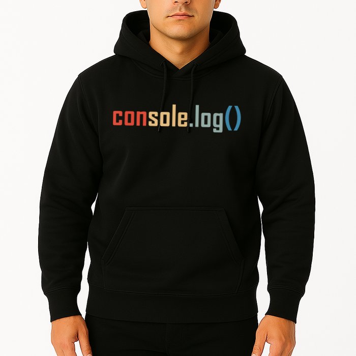 Programming Code Console Log Javascript Debugging Programmer Hoodie