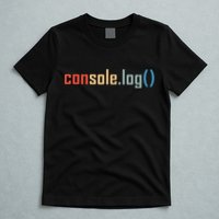 Programming Code Console Log Javascript Debugging Programmer T-Shirt