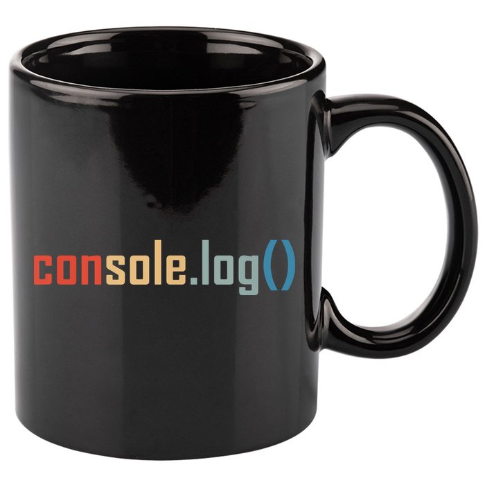 Programming Code Console Log Javascript Debugging Programmer 11oz C Handle Ceramic Mug