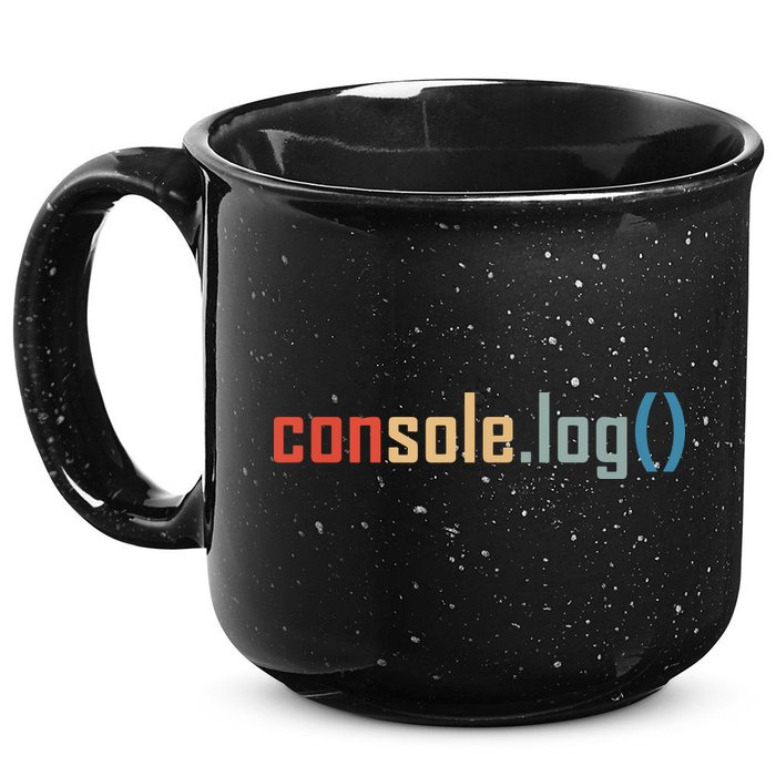 Programming Code Console Log Javascript Debugging Programmer 15oz Campfire Ceramic Mug