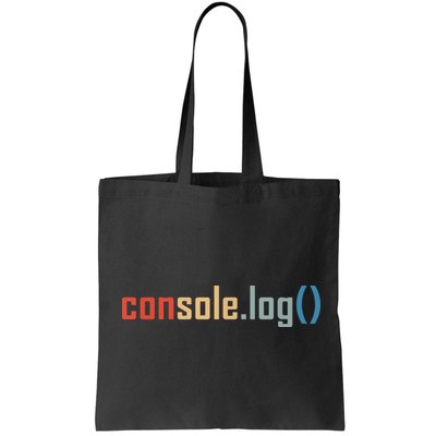 Programming Code Console Log Javascript Debugging Programmer Bag