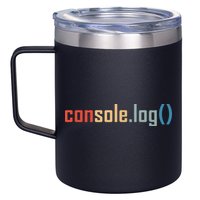 Programming Code Console Log Javascript Debugging Programmer 12oz Stainless Steel Coffee Mug