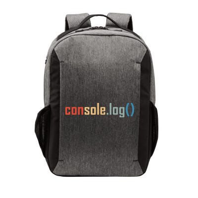 Programming Code Console Log Javascript Debugging Programmer Vector Backpack