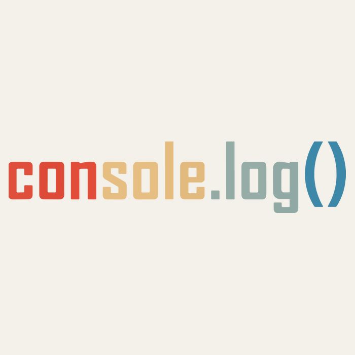 Programming Code Console Log Javascript Debugging Programmer Poster