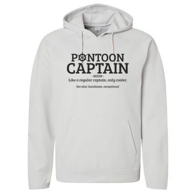 Pontoon Captain Definition Performance Fleece Hoodie