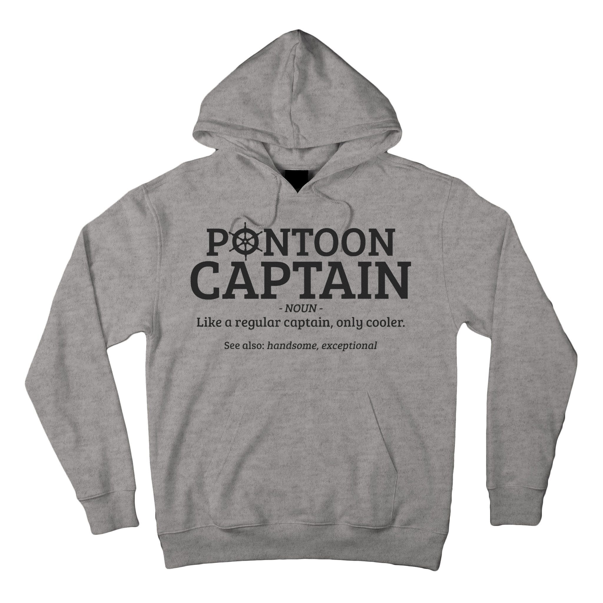 Pontoon Captain Definition Tall Hoodie