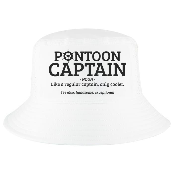Pontoon Captain Definition Cool Comfort Performance Bucket Hat