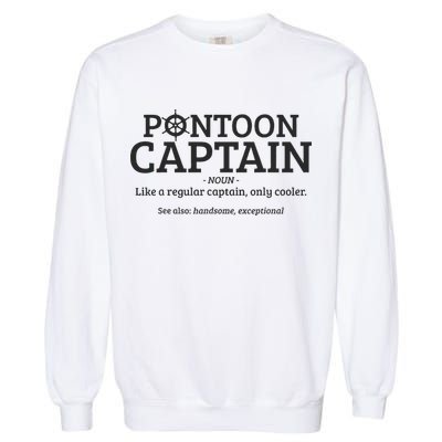 Pontoon Captain Definition Garment-Dyed Sweatshirt