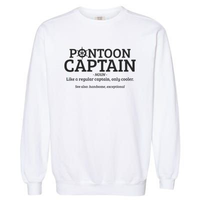 Pontoon Captain Definition Garment-Dyed Sweatshirt