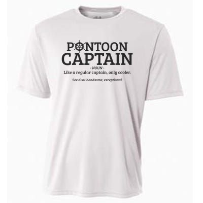 Pontoon Captain Definition Cooling Performance Crew T-Shirt