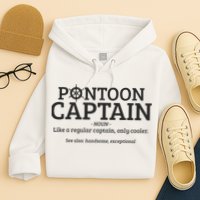 Pontoon Captain Definition Hoodie