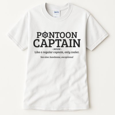 Pontoon Captain Definition Tall T-Shirt