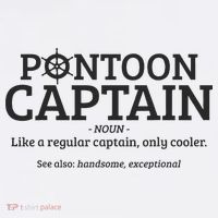 Pontoon Captain Definition Tall T-Shirt