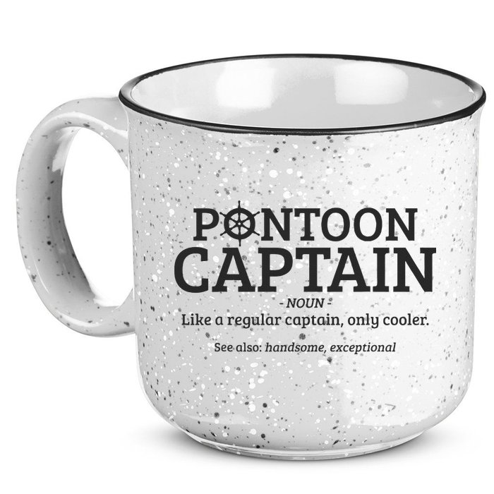 Pontoon Captain Definition 15oz Campfire Ceramic Mug