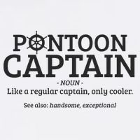 Pontoon Captain Definition Flatbill Hat