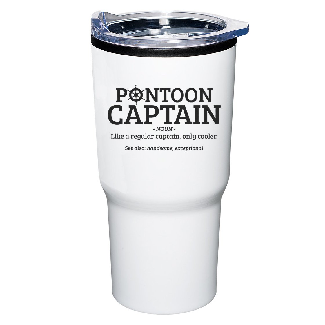 Pontoon Captain Definition Tumbler