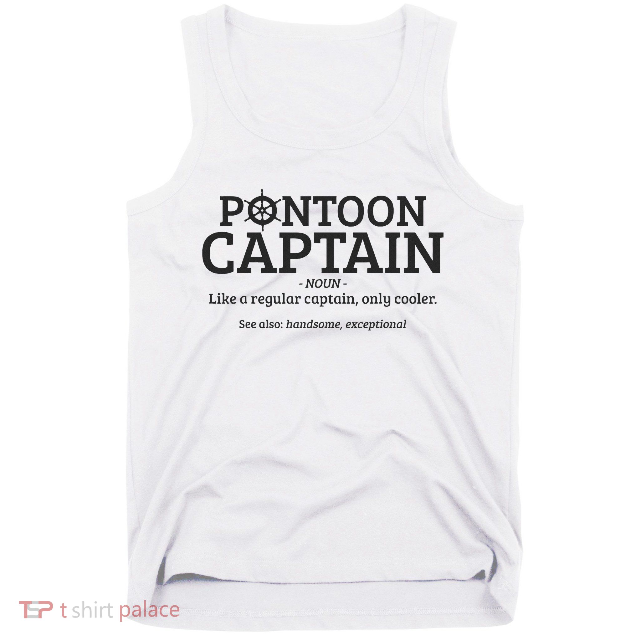 Pontoon Captain Definition Tank Top