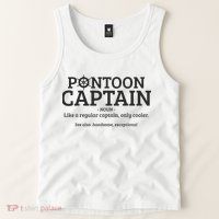 Pontoon Captain Definition Tank Top