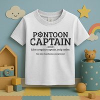 Pontoon Captain Definition Toddler T-Shirt