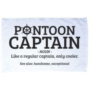 Pontoon Captain Definition Microfiber Hand Towel