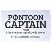 Pontoon Captain Definition Microfiber Hand Towel
