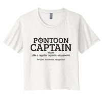 Pontoon Captain Definition Crop Top