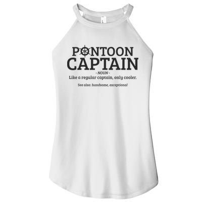 Pontoon Captain Definition Women's Perfect Tri Rocker Tank