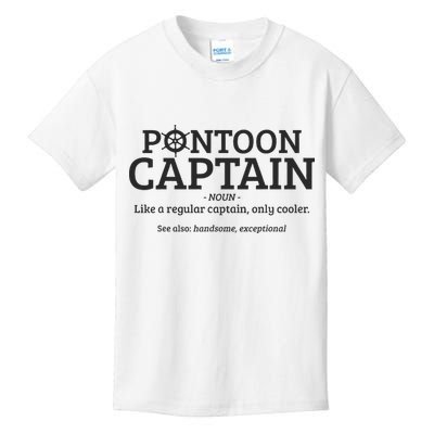 Pontoon Captain Definition Kids T-Shirt
