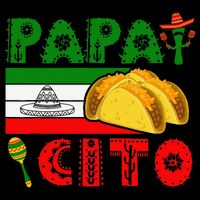 Papacito Cinco De May Mexican Hat Impact Tech Backpack