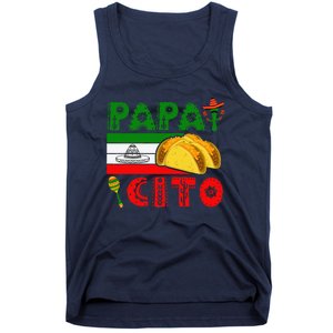 Papacito Cinco De May Mexican Hat Tank Top