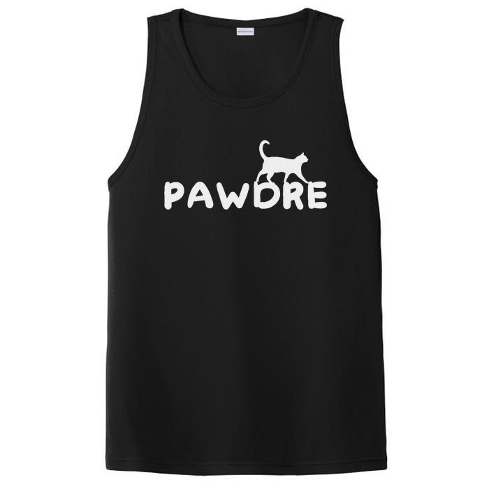 Pawdre Cat Dad Cute FatherS Day Design PosiCharge Competitor Tank