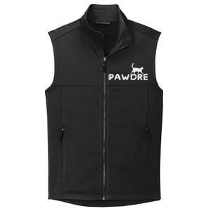 Pawdre Cat Dad Cute FatherS Day Design Collective Smooth Fleece Vest