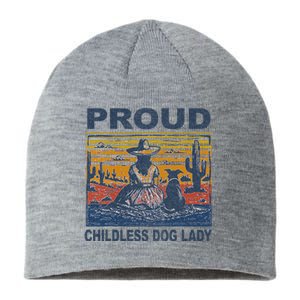 Proud Childless Dog Lady Sustainable Beanie