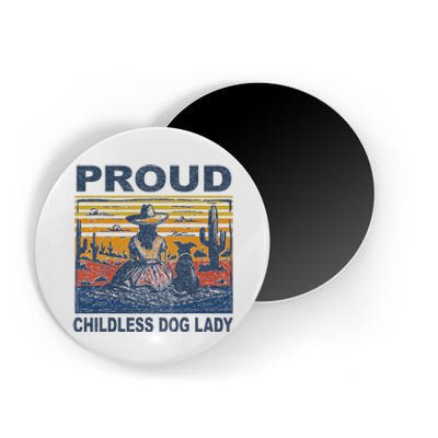 Proud Childless Dog Lady Magnet