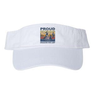 Proud Childless Dog Lady Valucap Bio-Washed Visor