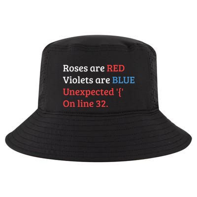 Programmer Coder Developer Programming Software Engineer Cool Comfort Performance Bucket Hat