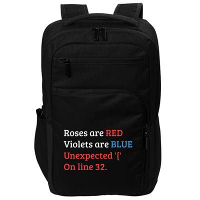 Programmer Coder Developer Programming Software Engineer Impact Tech Backpack