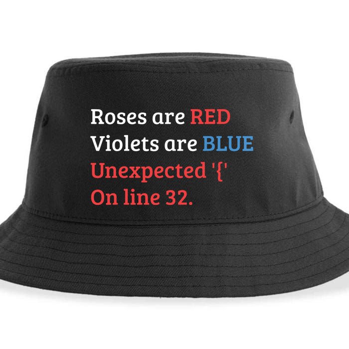 Programmer Coder Developer Programming Software Engineer Sustainable Bucket Hat
