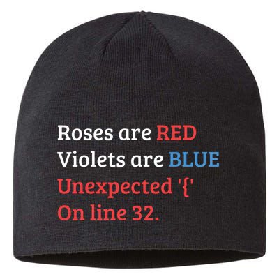 Programmer Coder Developer Programming Software Engineer Sustainable Beanie