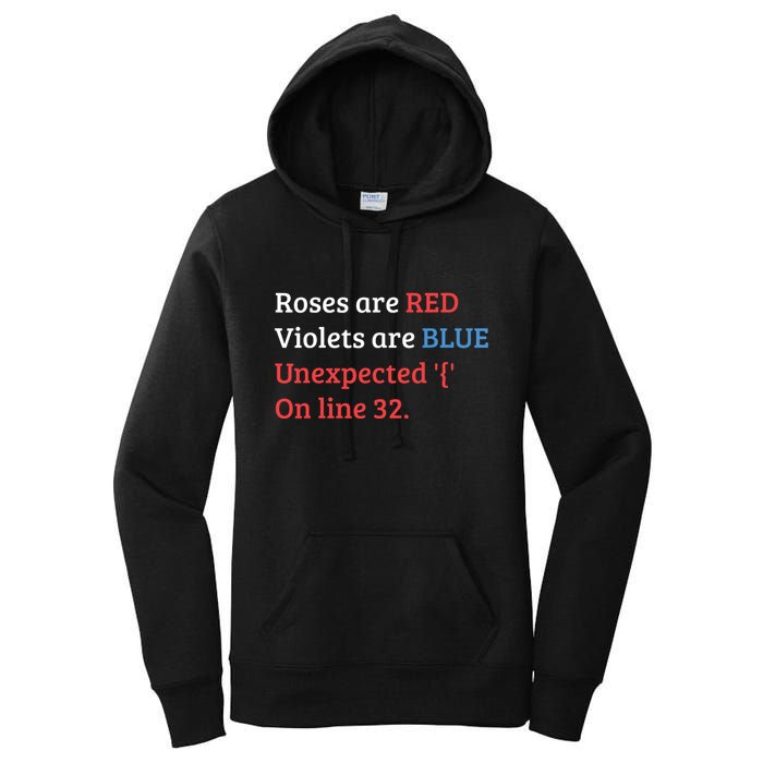 Programmer Coder Developer Programming Software Engineer Women's Pullover Hoodie