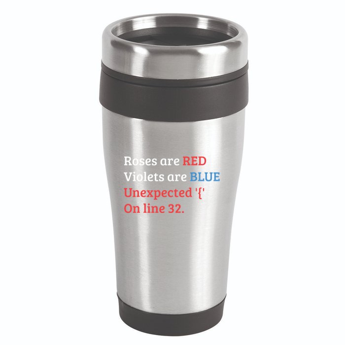 Programmer Coder Developer Programming Software Engineer 16oz Travel Tumbler