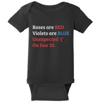 Programmer Coder Developer Programming Software Engineer Baby Bodysuit