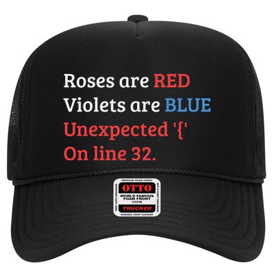 Programmer Coder Developer Programming Software Engineer Trucker Hat