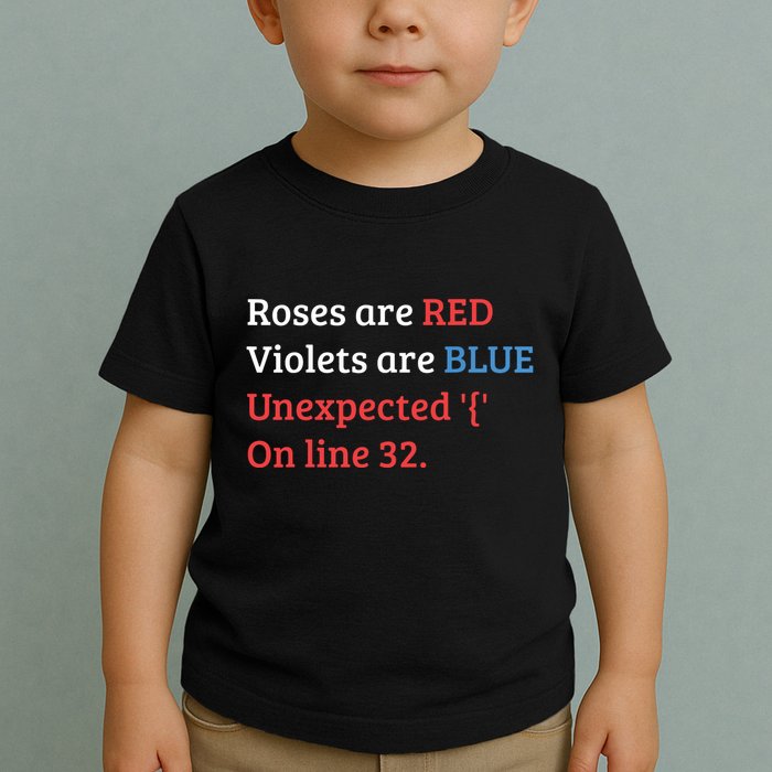 Programmer Coder Developer Programming Software Engineer Toddler T-Shirt