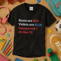 Programmer Coder Developer Programming Software Engineer Kids T-Shirt