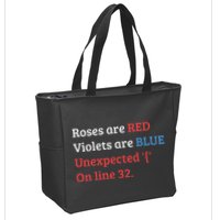 Programmer Coder Developer Programming Software Engineer Zip Tote Bag