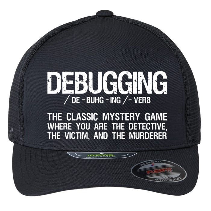 Programmer Coder Developer Programming Software Engineer Flexfit Unipanel Trucker Cap