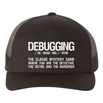 Programmer Coder Developer Programming Software Engineer Yupoong Adult 5-Panel Trucker Hat