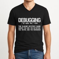 Programmer Coder Developer Programming Software Engineer V-Neck T-Shirt