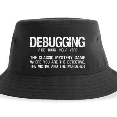 Programmer Coder Developer Programming Software Engineer Sustainable Bucket Hat